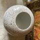 Large speckled ball vase 1980