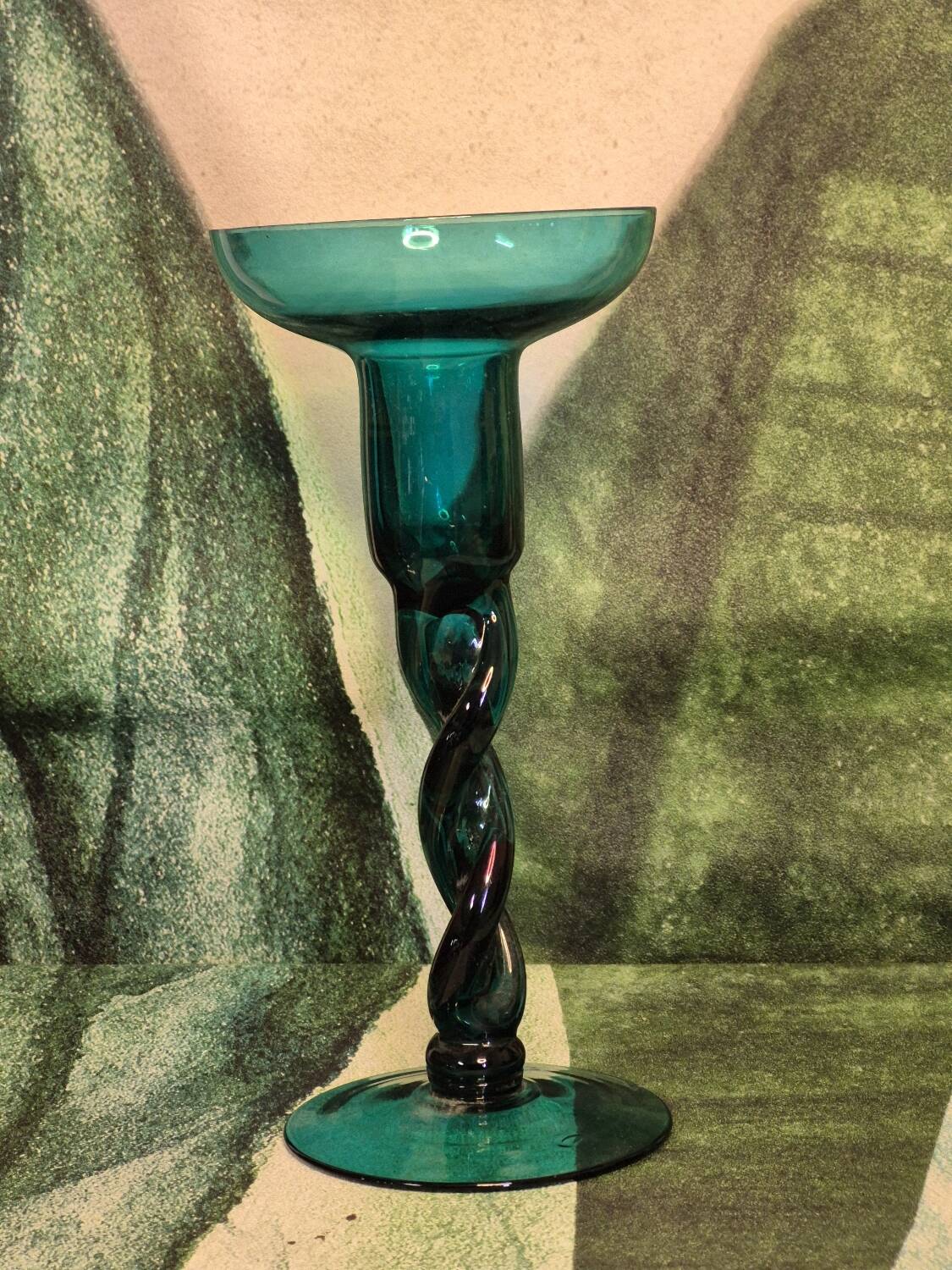 Green candlesticks