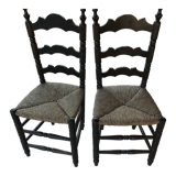 Straw chairs