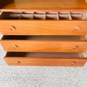 Vintage teak wall unit, circa 1960's