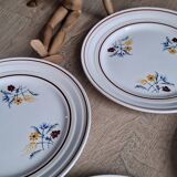 Set of 6 St Amand Christiane Céramon plates