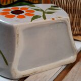 Ceramic wall pot flowers 1970