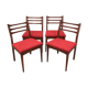 Ensemble de 4 chaises de G-Plan