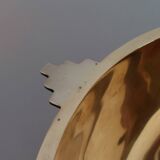 Antique and elegant Art Deco brass bowl