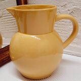 Straw yellow pitcher