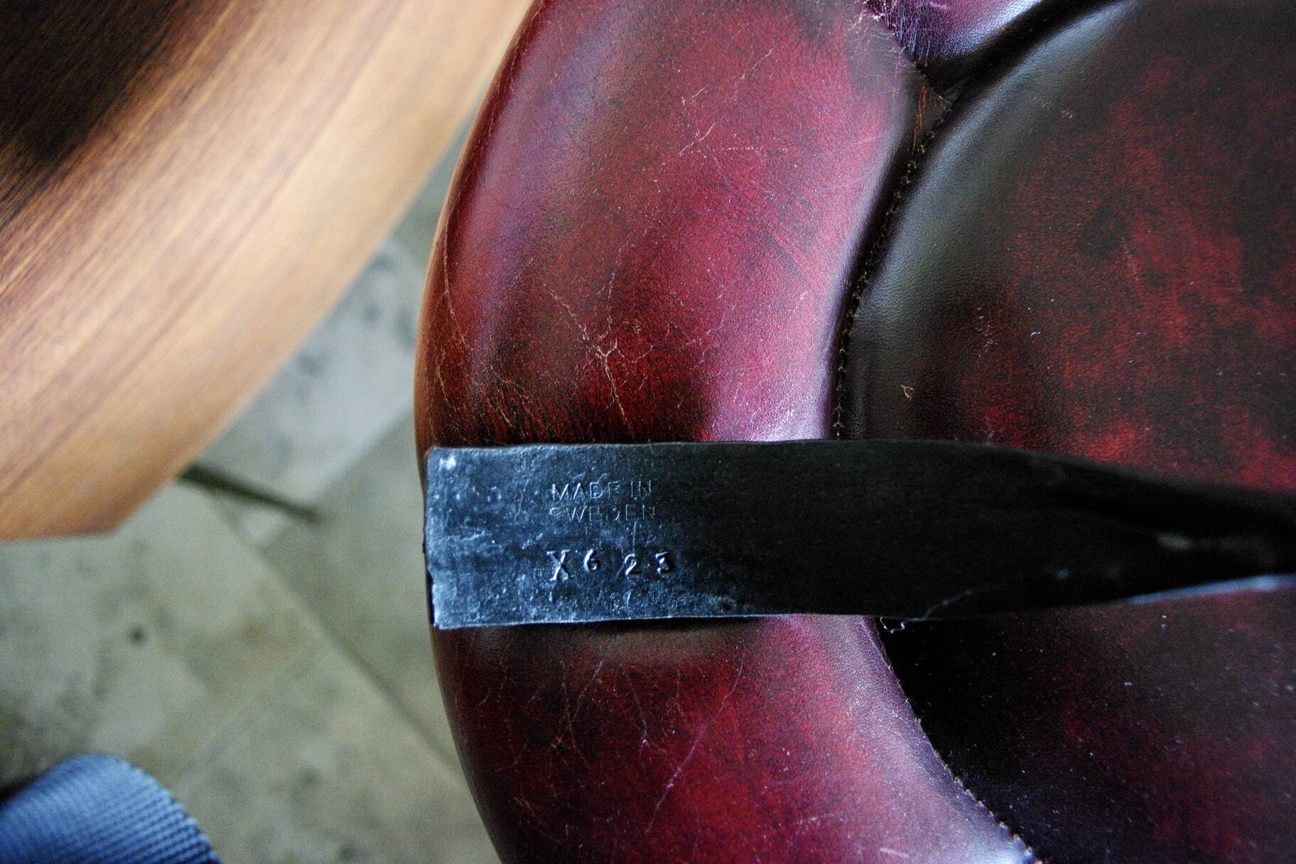 Wrought and beated iron menorah sweden 1950