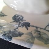 Creil Montereau iron clay sauce boat