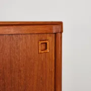 Teak enfilade by H.W. Klein for Bramin, Denmark, 1960s.