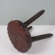 Tabouret brutaliste espagnol tripode 1960