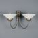 Vintage wall light in metal and glass, design, Italy, 1960s