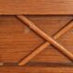 Vintage rattan console