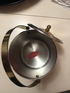 Stainless steel bucket