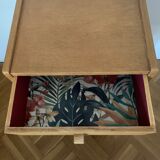 Scandinavian wood bedside