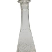 Art Deco crystal carafe, Germany, 1900s