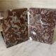 pair of marble and onyx Art Deco bookends