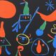 Joan Miro: Characters in the Stars, lithograph