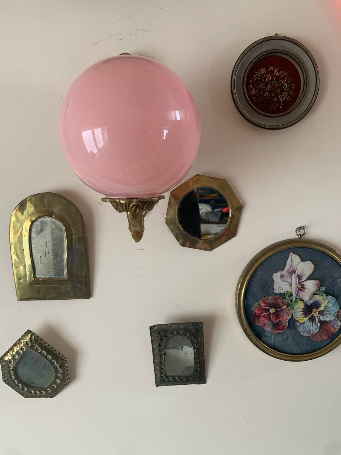 Pair of antique wall sconces