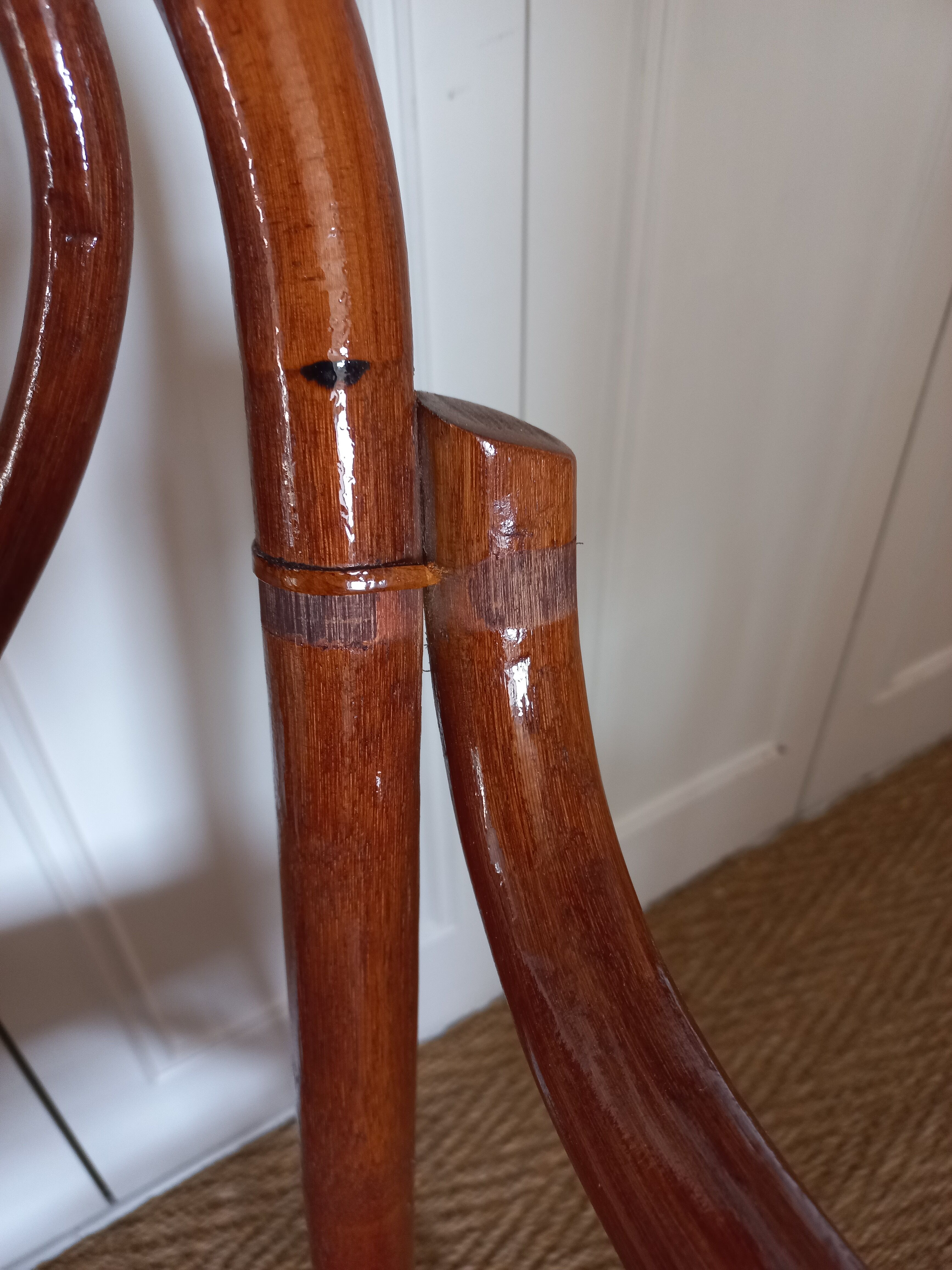 Rattan armchair from the 70s