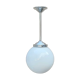 Suspension globe opaline Art Deco from the 1930s