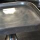 Antique metal fruit bowl/footed dish