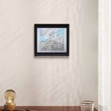 Printed in 1844, the surroundings of Interlaken, Switzerland.