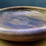 Vintage round wooden platter