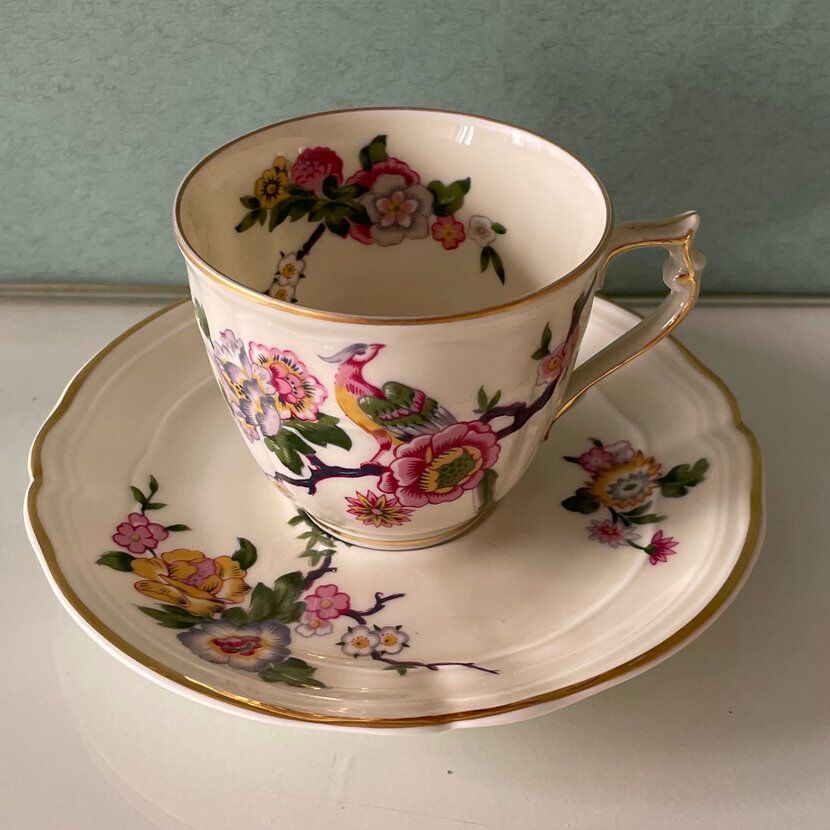 Tea and coffee set, Bernardaud, Bengali, Limoges
