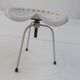 Tabouret assise de tracteur vintage industriel