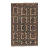 Kilim turc vintage tissé main 151x221 cm