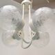 Mid-century Designed Chandelier by Jilove u Decina, 1970's.