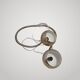 SERPENT LAMP GOFFREDO REGGIANI VINTAGE DESIGN ITALY IN ITS ORIGINAL CONDITION