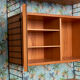 Shelf with string box