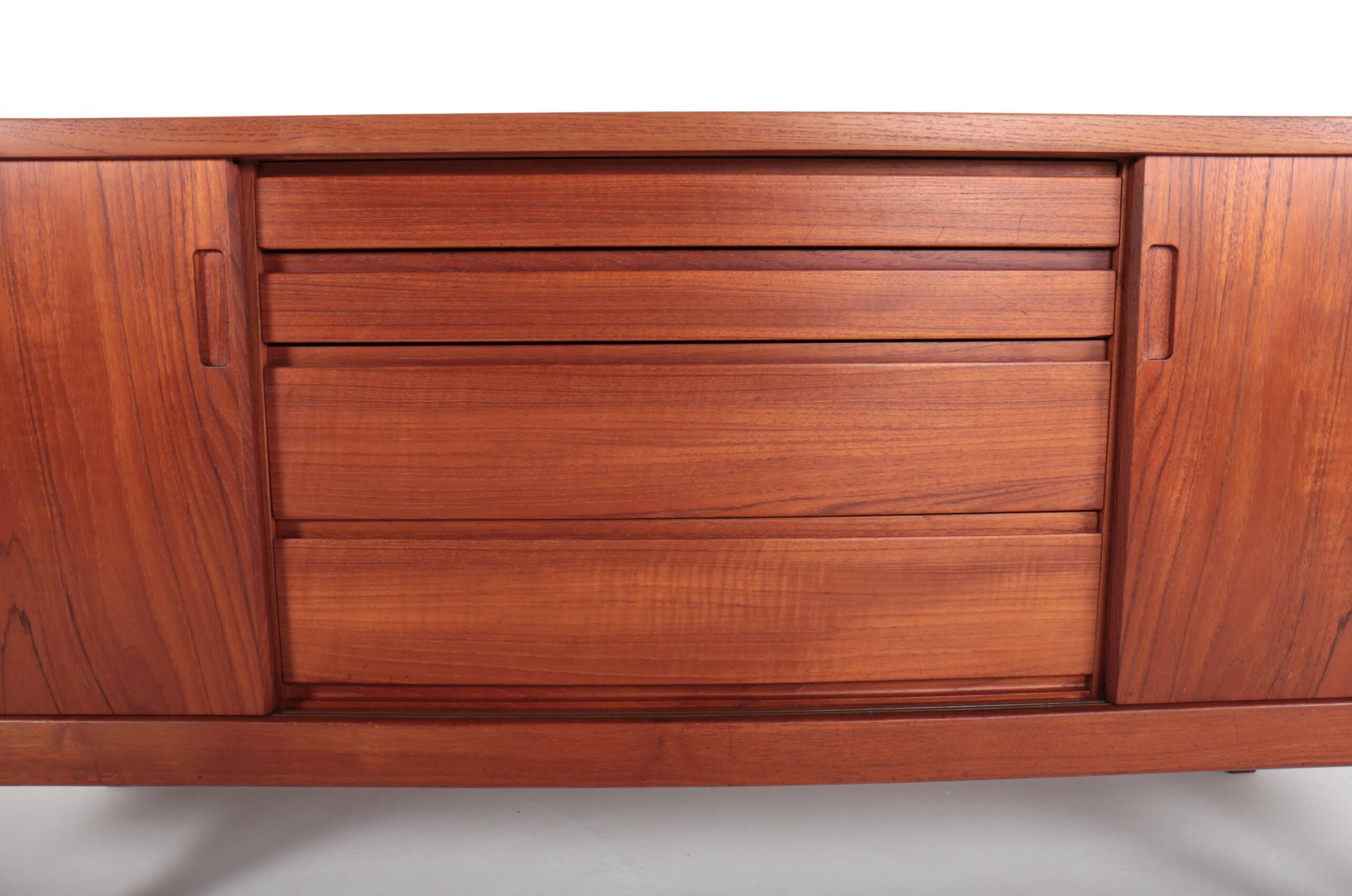 Danish teak sideboard by Henning Kjaernulf for Vejle Stole