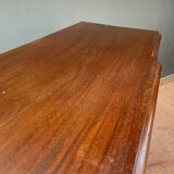 Victorian chest of drawers 19th in mahogany