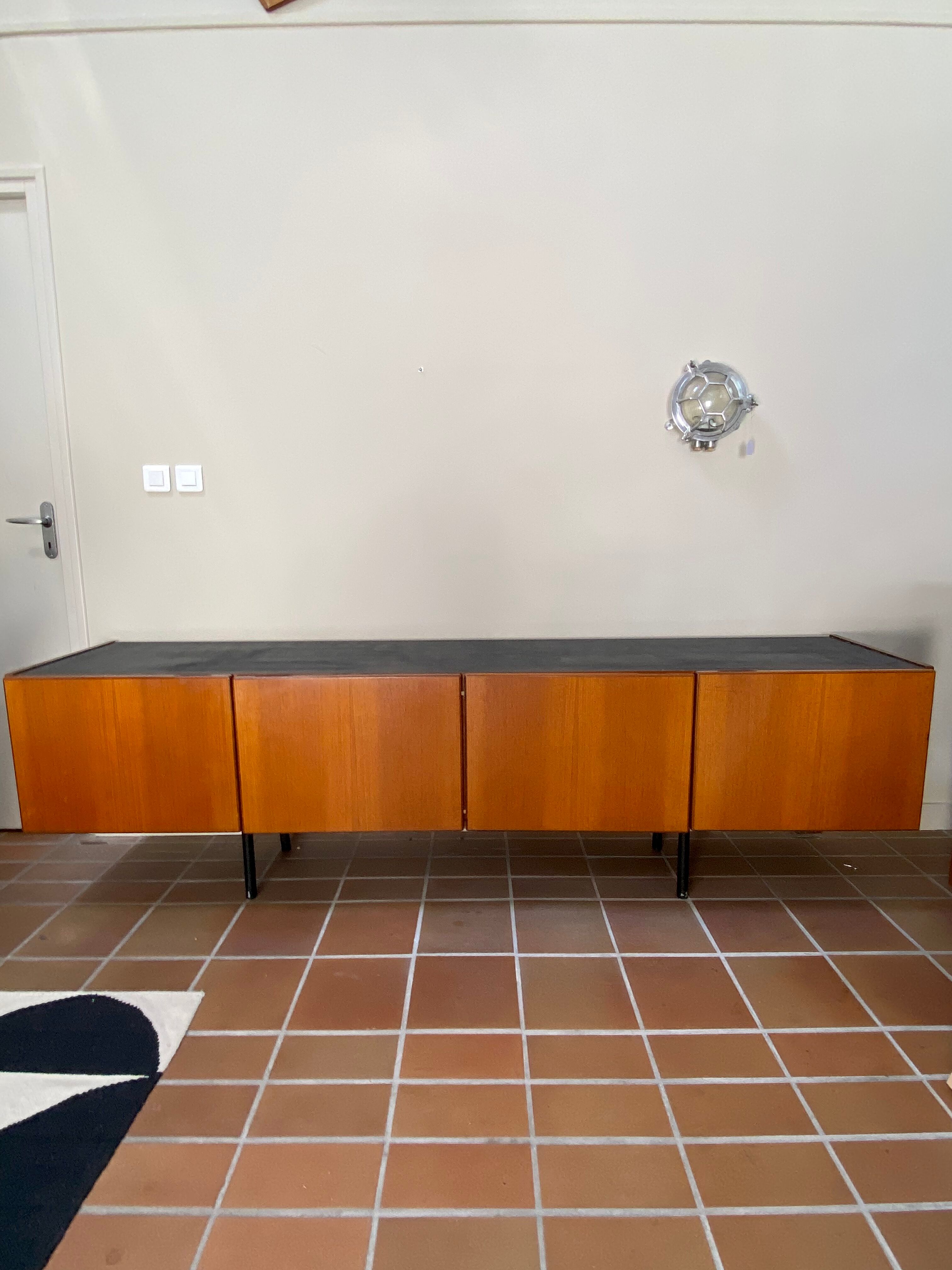 Teak row around 1960