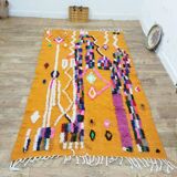 Azilal Berber rug in handmade wool 255 X 140 CM