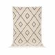 Berber rug with hollow diamonds in wool