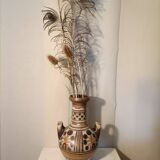 Vase amphore vintage en céramique d'art italienne