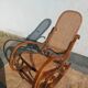 Rocking chair, rocking chair, cane