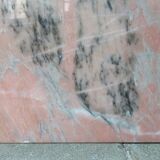 Table basse en marbre et verre