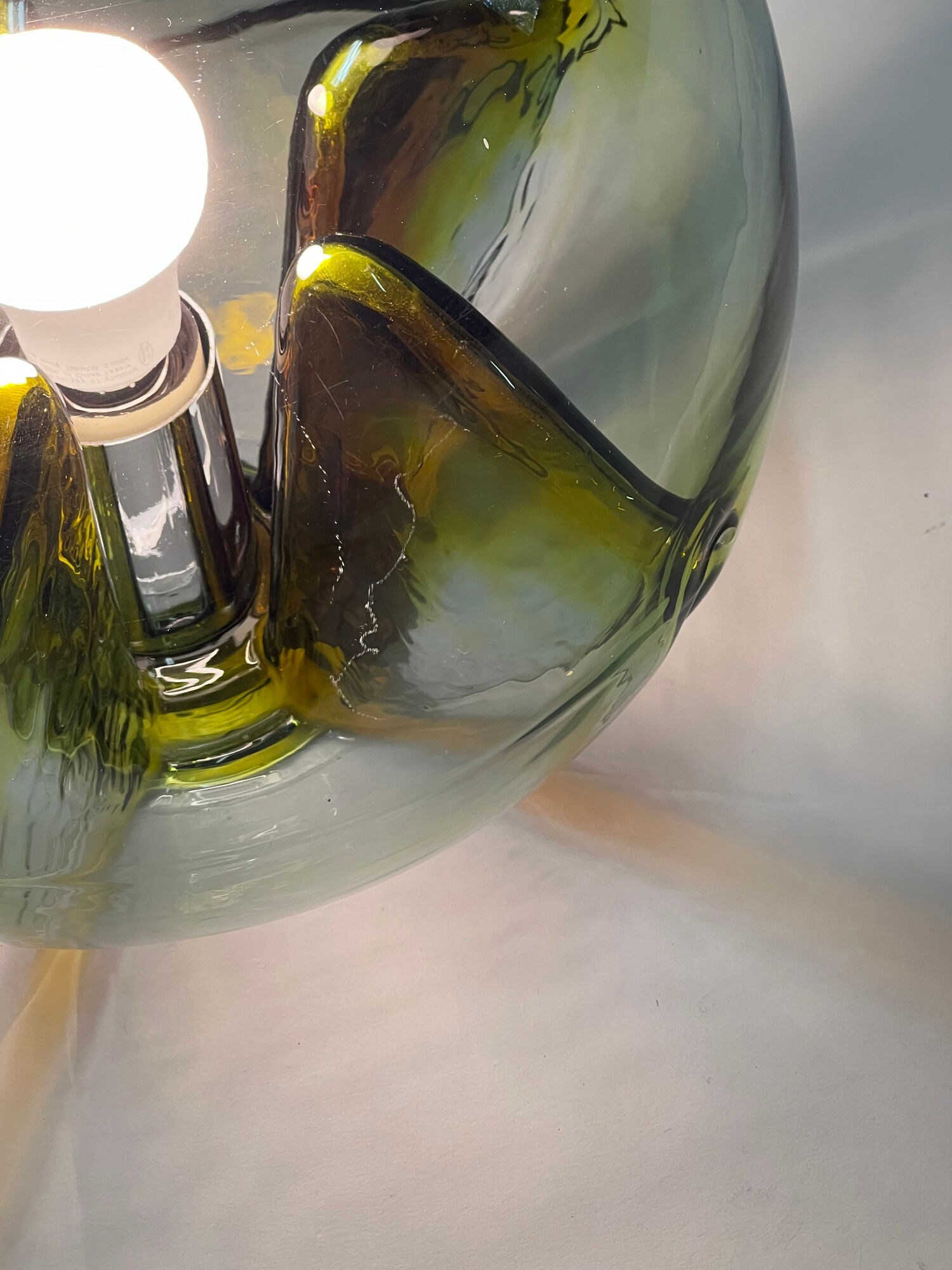 Nuphar Lamp By Toni Zuccheri For Veart 1970s