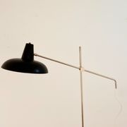 Floor Lamp by J.J.M. Hoogervorst with concrete foot, 1950s