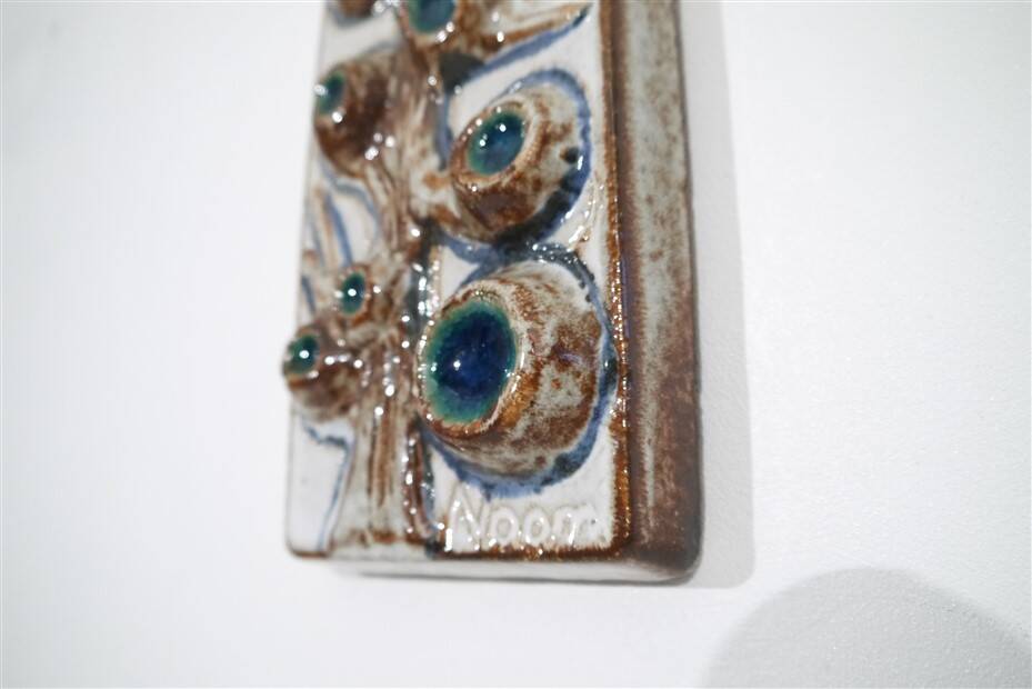 Danish ceramic wall plaque by Noomi Backhausen 1960