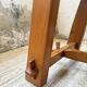 Aranjou farmhouse table in blond elm, 1950s
