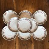 Série de 9 tasses anciennes