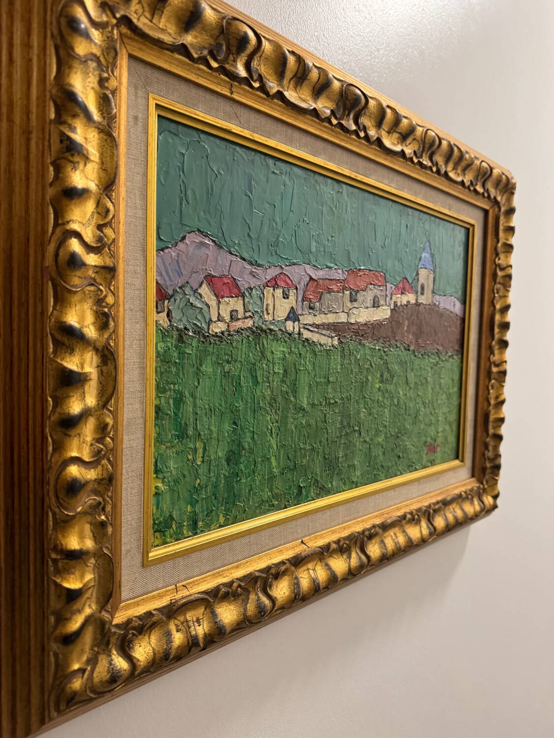 Post-Impressionist landscape painting