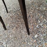 Commode ancienne style louis xv marqueterie plateau marbre