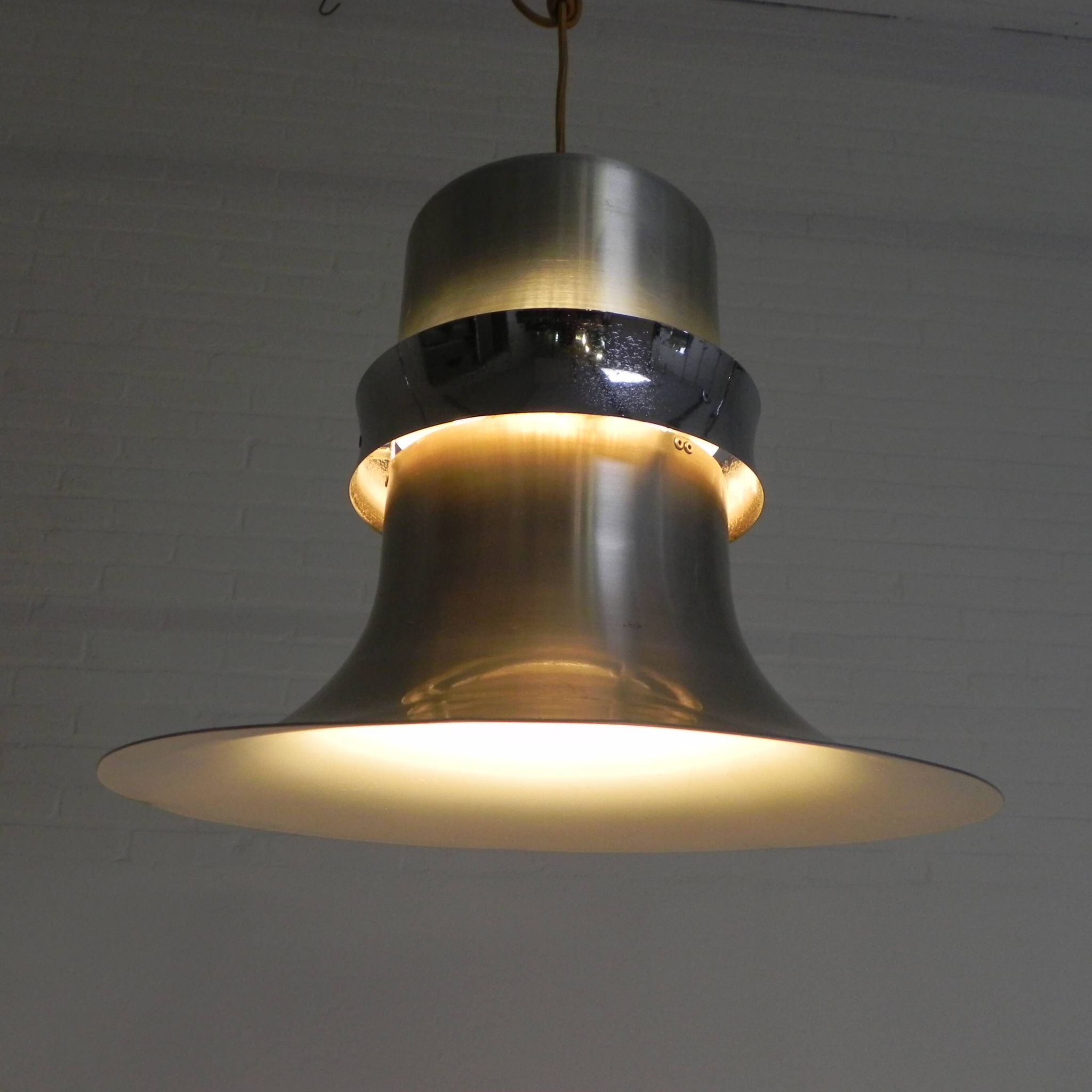 Large hanging lamp Anders Pehrson for Atelje Lyktan Sweden, 1970s