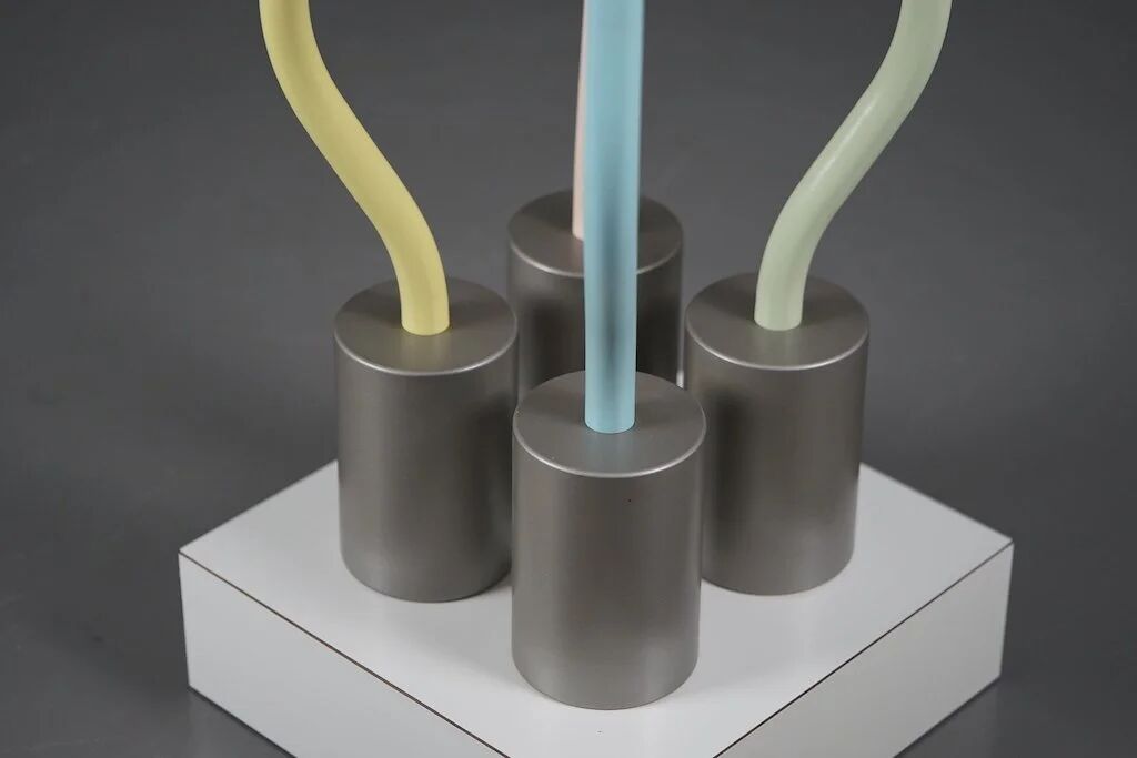 Table prototype Le Strutture Tremano par Ettore Sottsass pour Belux