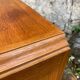 Vintage chest of drawers with compass feet